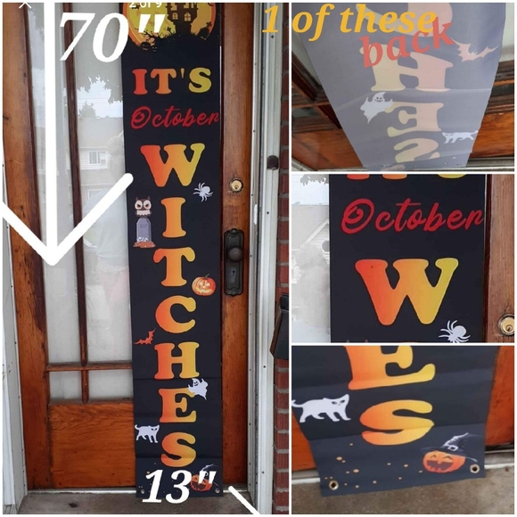 Resale Lot 16 Fall Halloween Banners All New ITEMS & More - Picture 6 of 14